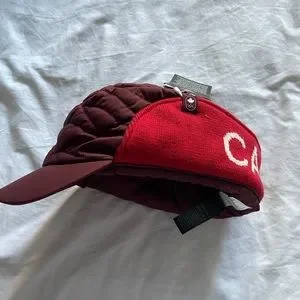 Lululemon XS/Small Team Canada Olympic Edition Quilted Trapper Hat Red Merlot lululemon athletica | Accessories | Lululemon Team Canada  main image 4
